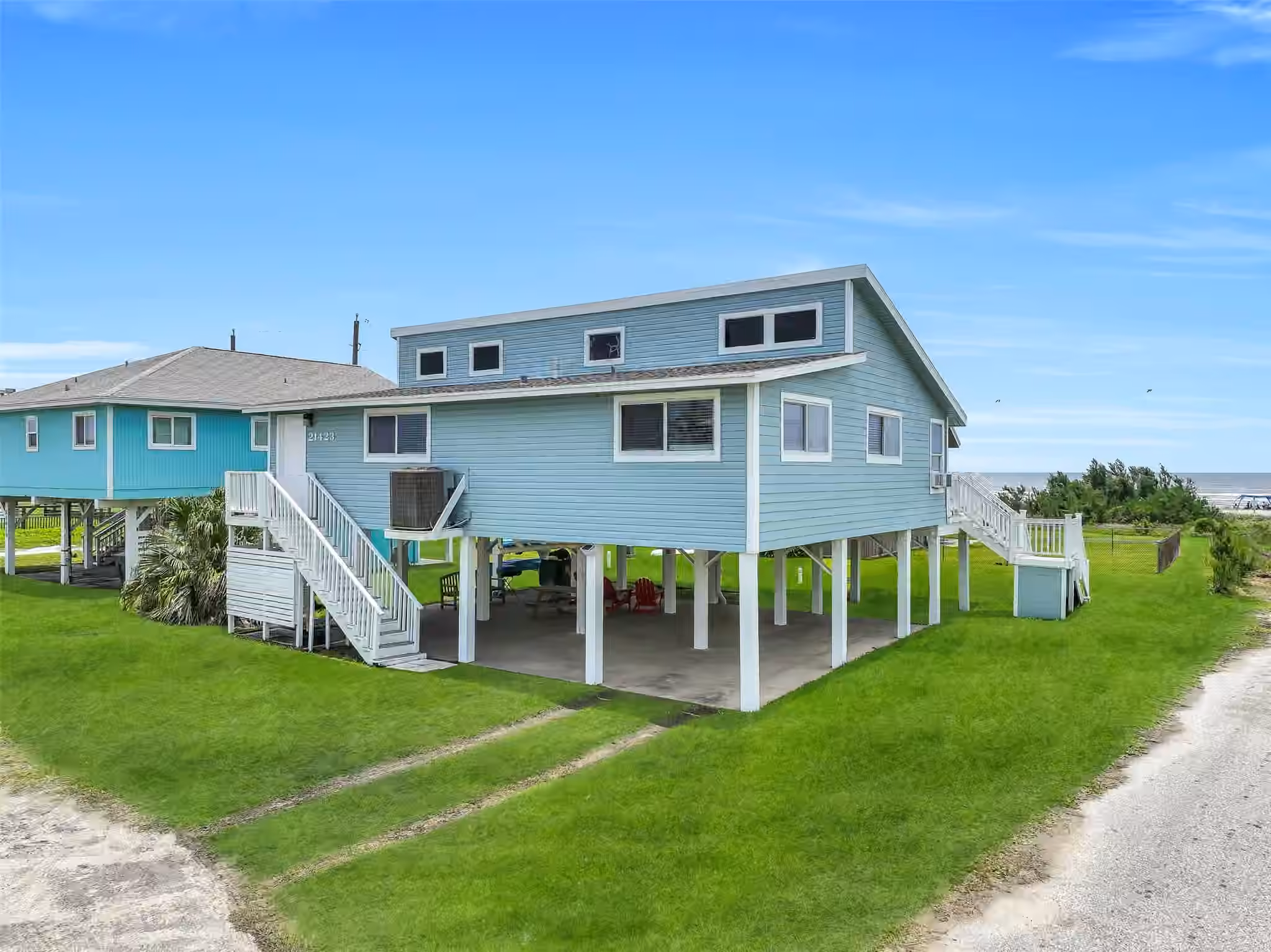Photo 3 of 21423 Gulf Drive, Galveston, TX