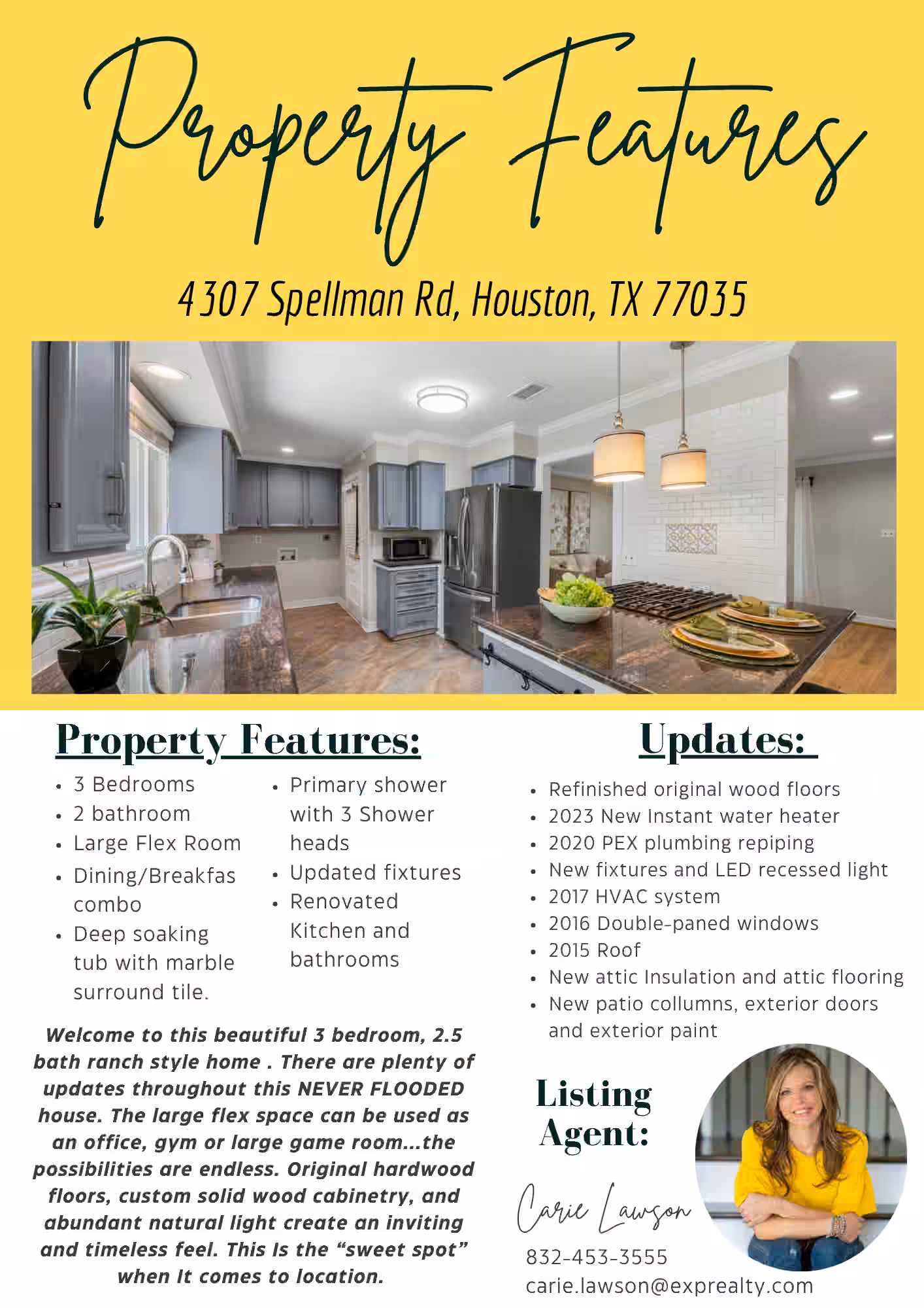 Photo 2 of 4307 Spellman Road, Houston, TX