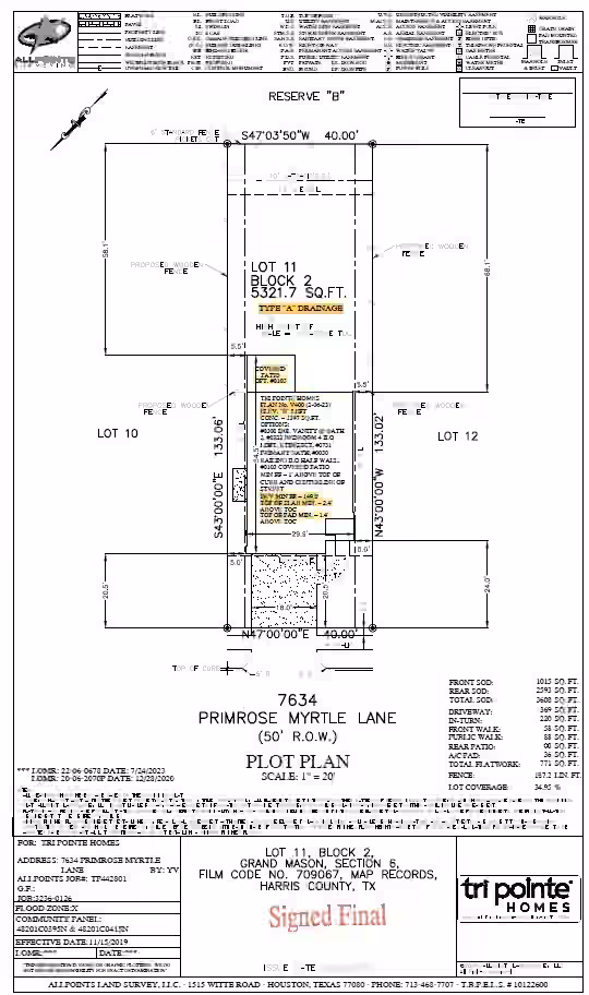 Photo of 7634 Primrose Myrtle Lane, Cypress, TX