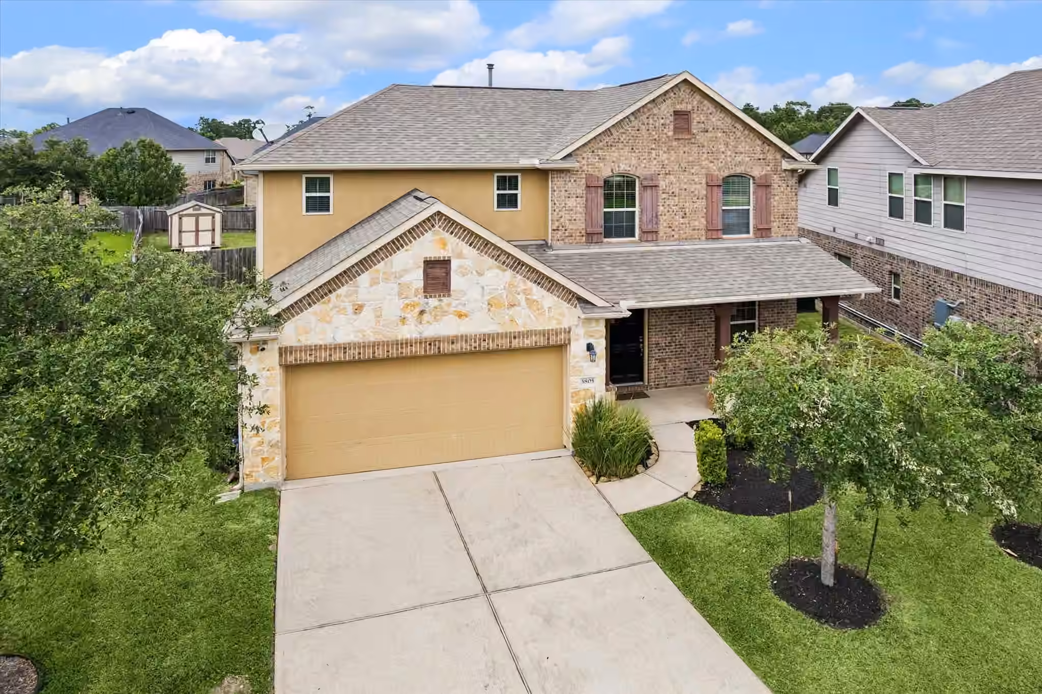 Photo 2 of 3805 Enchanted Timbers Lane, Spring, TX