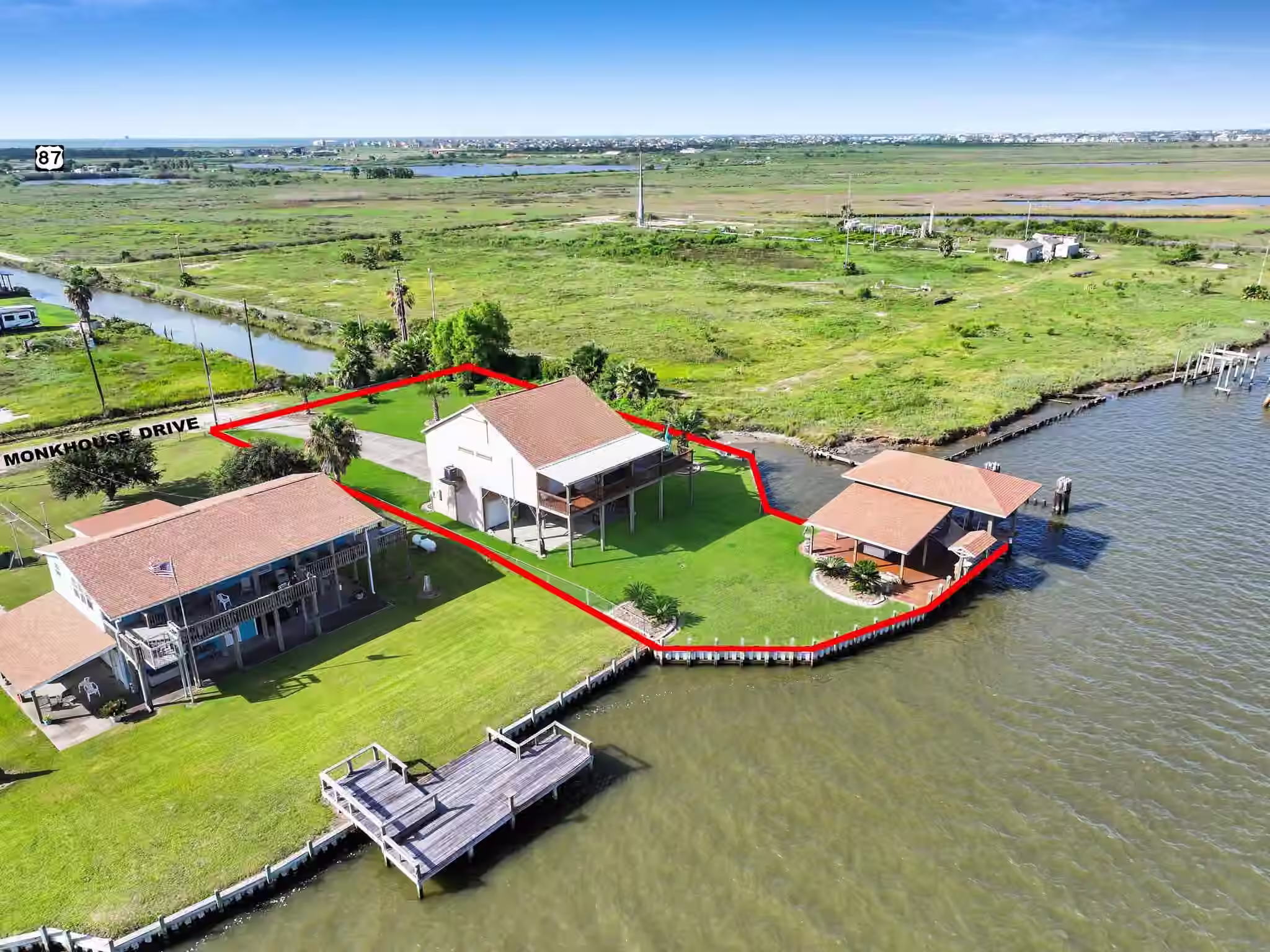 Photo 2 of 1301 N Monkhouse Drive, Crystal Beach, TX