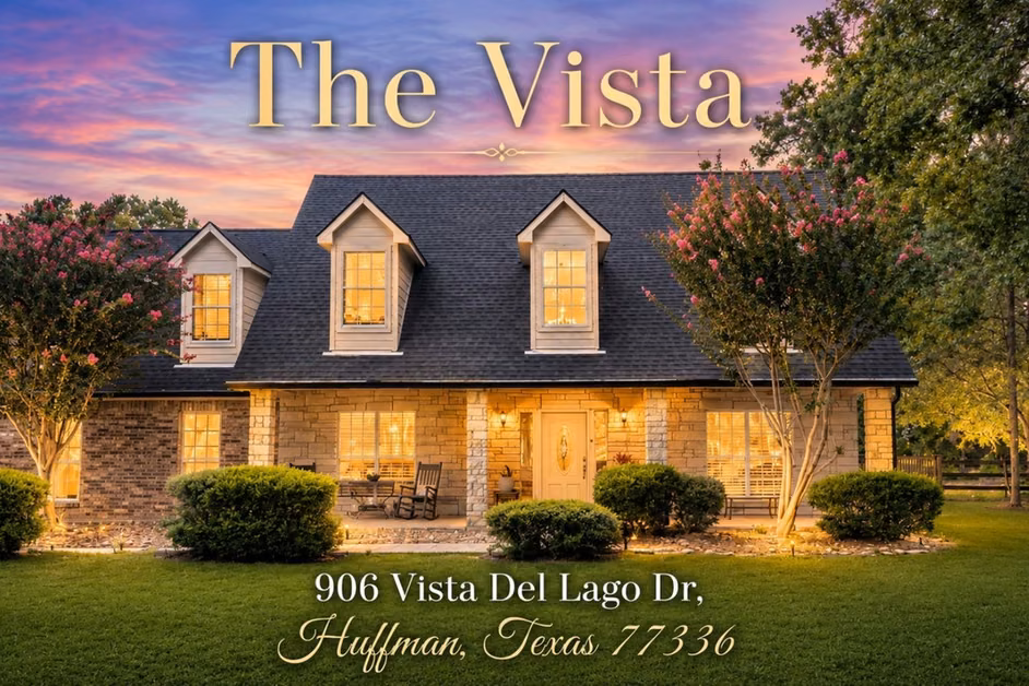 Photo 2 of 906 Vista Del Lago Drive, Huffman, TX