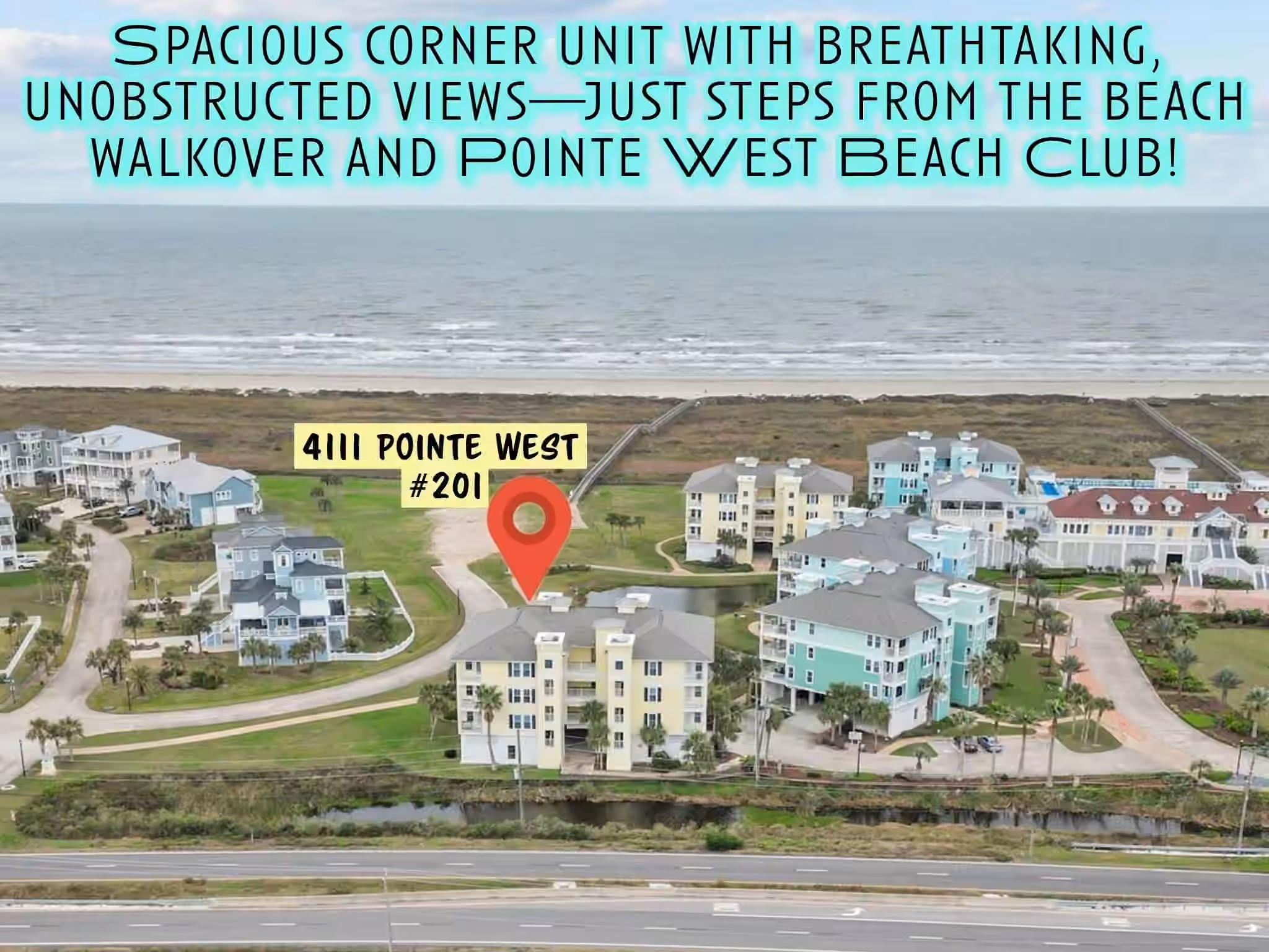 Photo of 4111 Pointe West Drive 201, Galveston, TX 77554