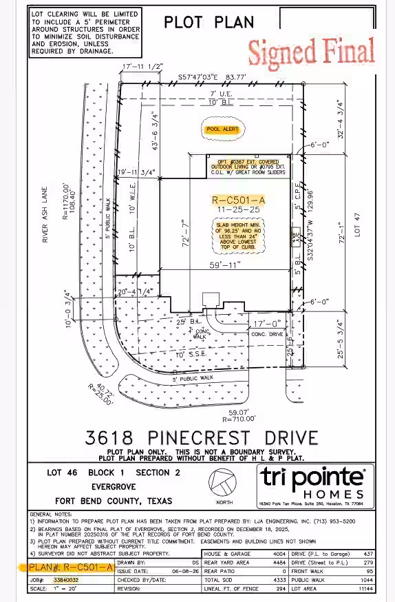 Photo 3 of 3618 Pinecrest Drive, Richmond, TX