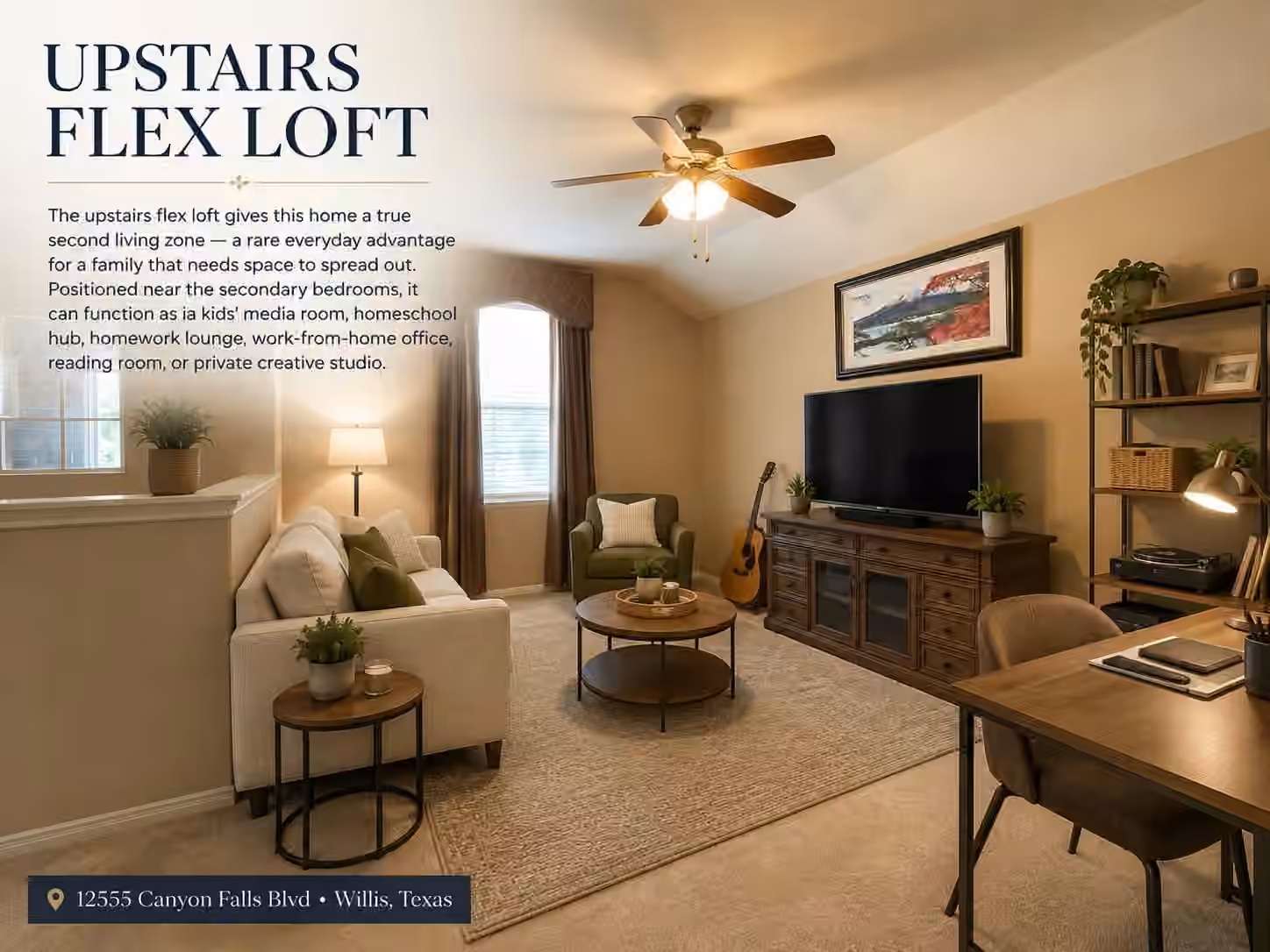 Photo 3 of 12555 Canyon Falls Boulevard, Willis, TX