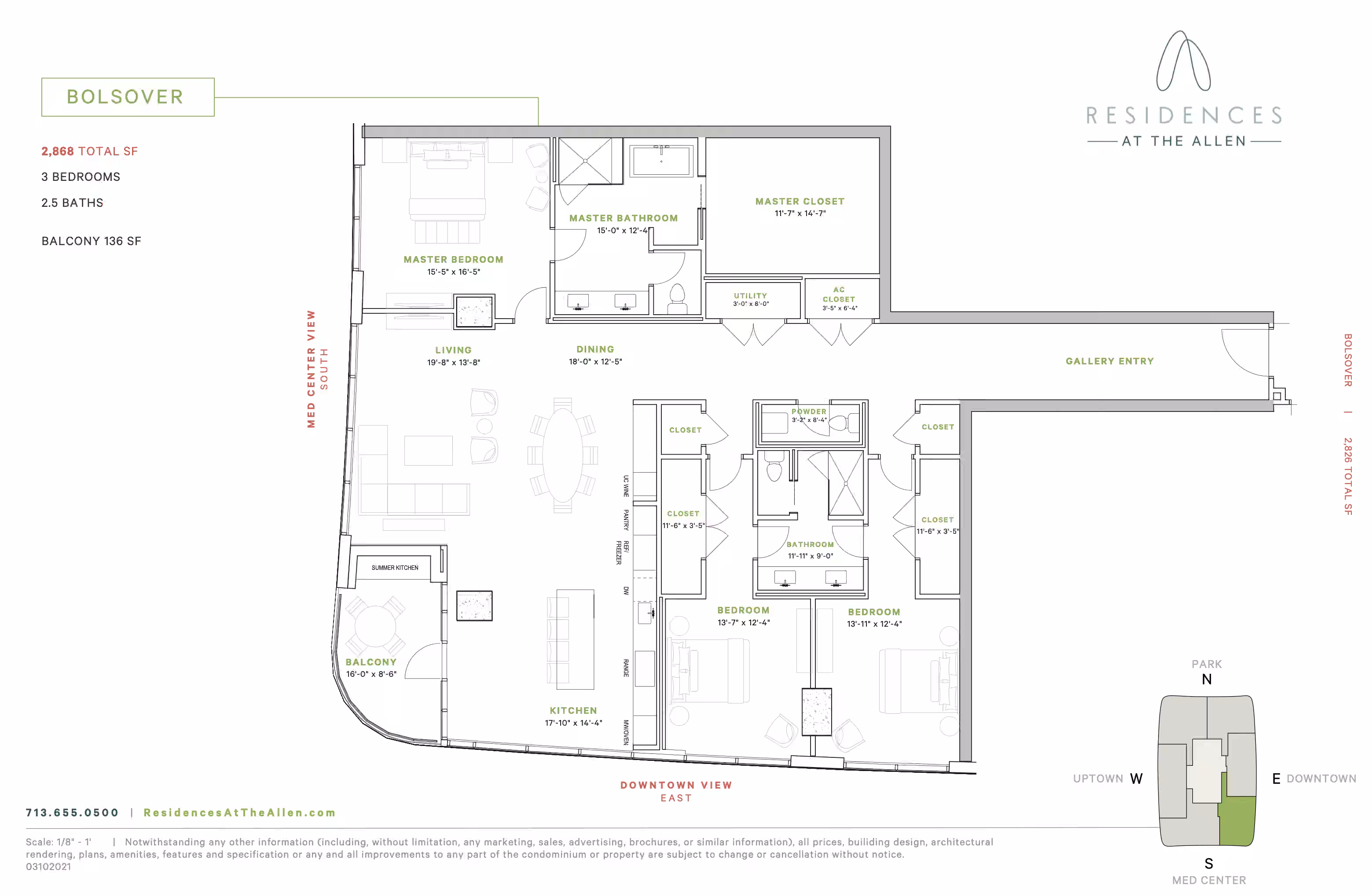 Photo 2 of 1711 Allen Parkway 2704, Houston, TX