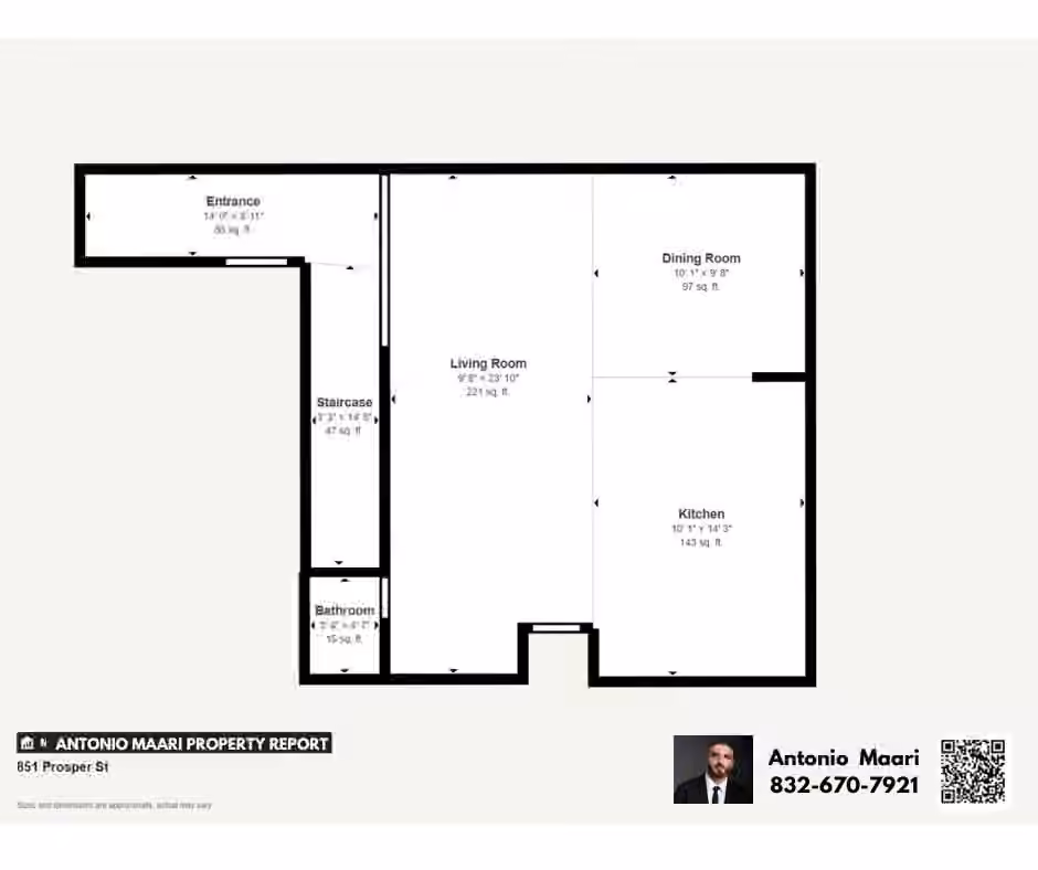 Photo 3 of 853 Prosper Street, Houston, TX