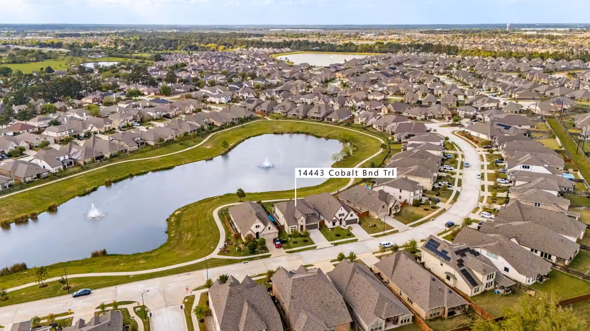 Photo 2 of 14443 Cobalt Bend Trail, Cypress, TX