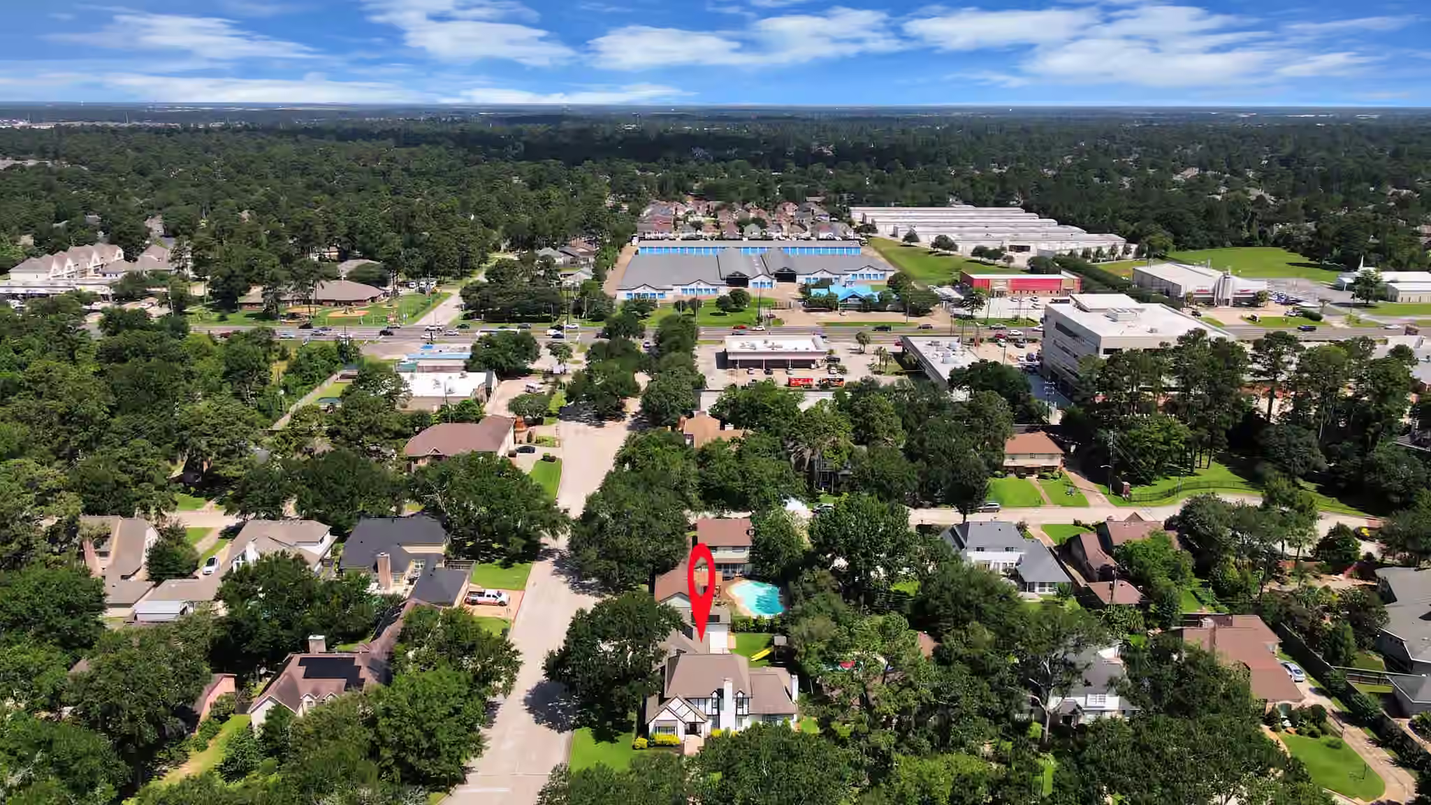 Photo 4 of 9114 Taidswood Drive, Spring, TX