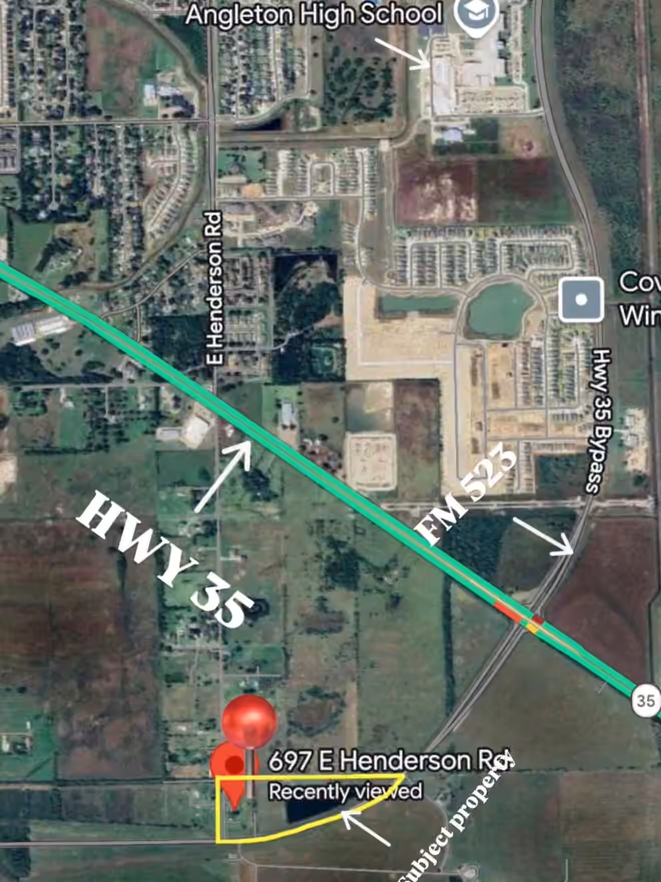 Photo 2 of 697 E COUNTY ROAD 341, Angleton, TX