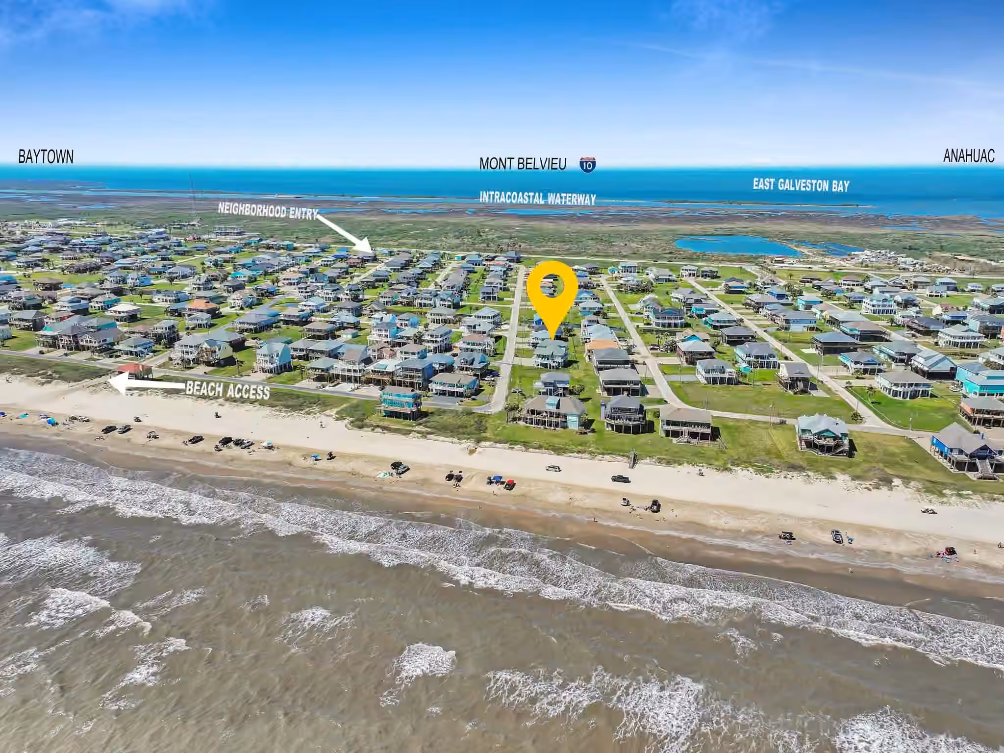 Photo 2 of 878 Surf Road, Crystal Beach, TX