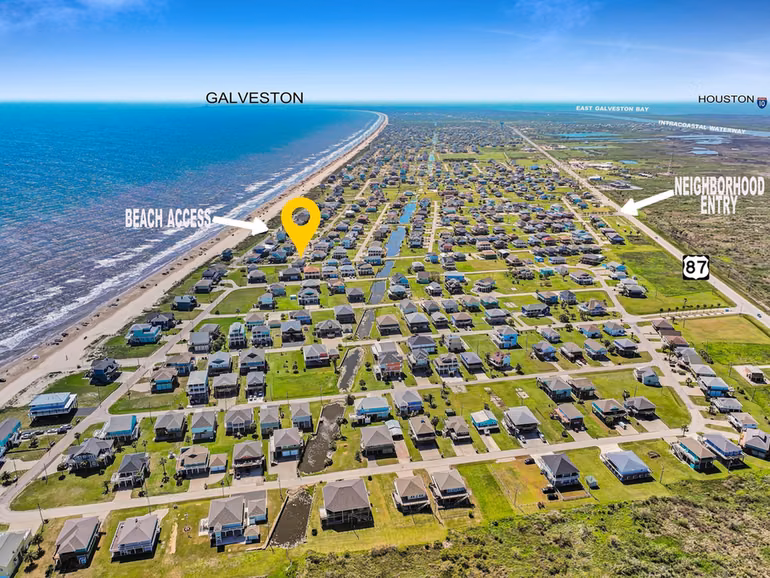 Photo 3 of 878 Surf Road, Crystal Beach, TX