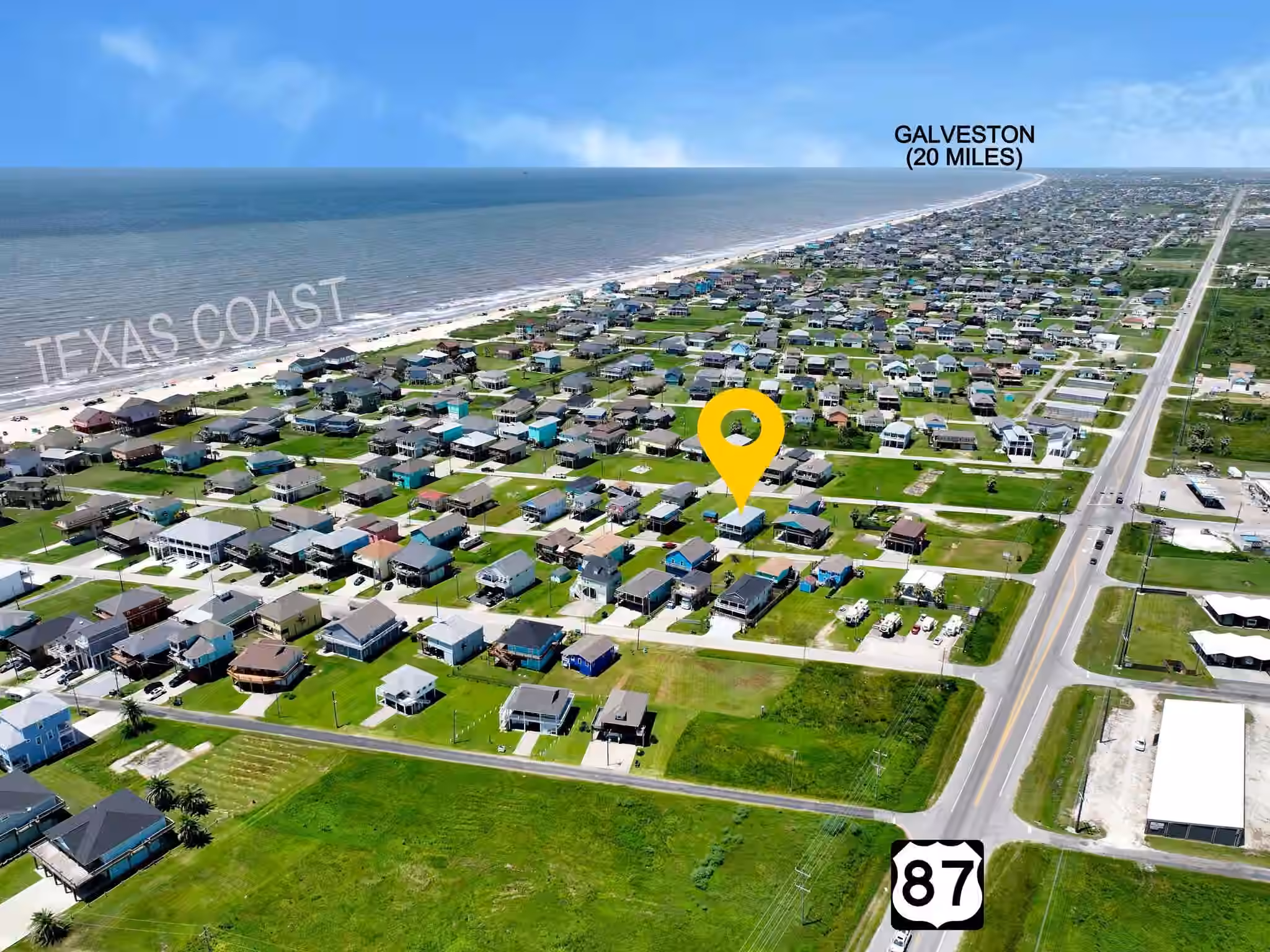 Photo 2 of 979 Fisherman Drive S, Crystal Beach, TX