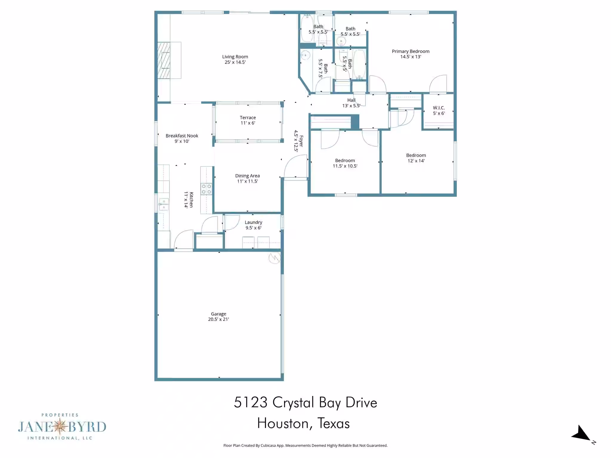 Photo 4 of 5123 Crystal Bay Drive, Houston, TX