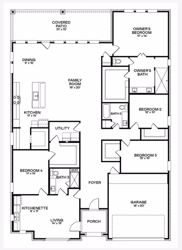 Photo 4 of 23112 Baldy Ridge Court, Porter, TX